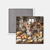 Aimant Maître Fromager Souris (Recto/Verso)