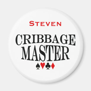 Aimant Maître personnalisé de Cribbage