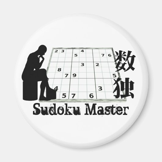 Aimant Maître Sudoku (Devant)