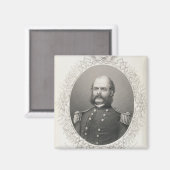 Aimant Major Ambrose Everett Burnside (Recto/Verso)