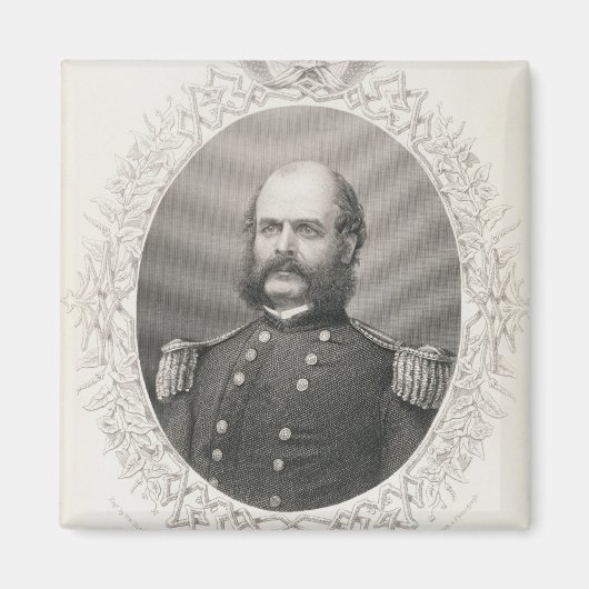Aimant Major Ambrose Everett Burnside (Devant)