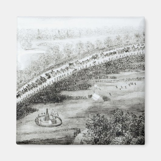 Aimant Majorité Gracieuse et Escort quittant (Devant)