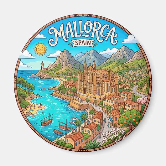 Aimant Majorque Espagne (Devant)