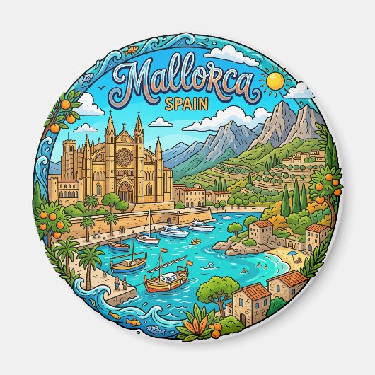Aimant Majorque Espagne (Devant)