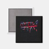 Aimant Make America Great Britain Again Shirt  (Recto/Verso)