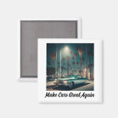 Aimant Make Cars Great Again (Recto/Verso)