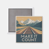 Aimant Make It Count (Recto/Verso)