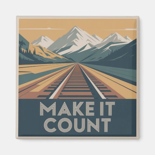 Aimant Make It Count (Devant)