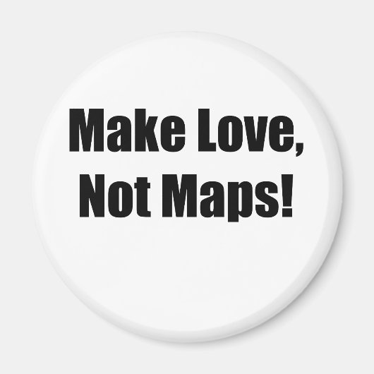 Aimant makeloveblack (Devant)