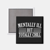 Aimant Mal, mais totalement cool citations drôles (Recto/Verso)