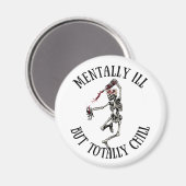 Aimant Mal, mais totalement cool citations drôles (Recto/Verso)