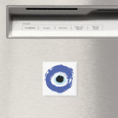 Aimant Mal Oeil Artiste Bleu Grec (In Situ (Lave-vaisselle))