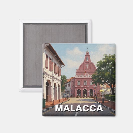 Aimant Malacca Malaisie (Recto/Verso)