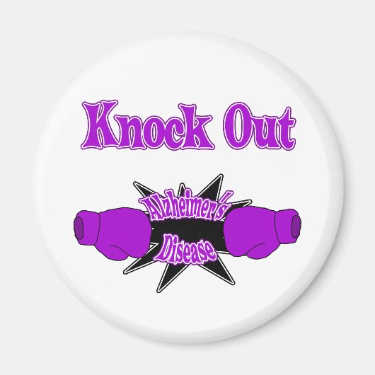 Aimant Maladie d'Alzheimer (Devant)