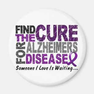 Aimant MALADIE D'ALZHEIMERS Trouvez Le Cure 1