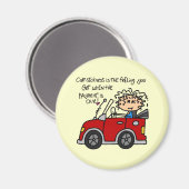 Aimant Maladie de voiture humoristique (Recto/Verso)
