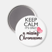 Aimant Maladie du syndrome de Chromosome Turner manquante (Recto/Verso)