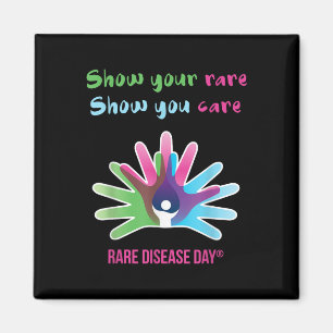 Aimant Maladies rares Sensibilisation jour Soutien aux ma