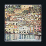 Aimant Malcesine am Gardasee par Gustav Klimt<br><div class="desc">Malcesine am Gardasee,  célèbre peinture de Gustav Klimt,  1913.</div>