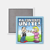 Aimant Malcontent Unite (Recto/Verso)