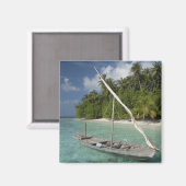 Aimant Maldives, Atoll de Malé Nord, île de Kuda (Recto/Verso)