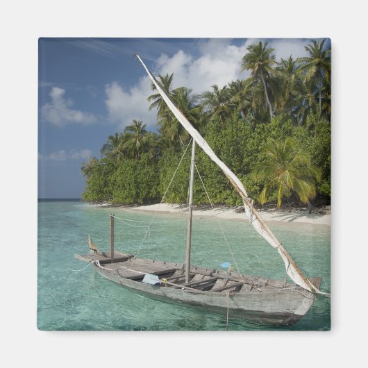 Aimant Maldives, Atoll de Malé Nord, île de Kuda (Devant)