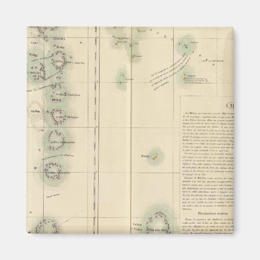 Aimant Maldives et Lakshadweep Iles Asie 107 (Devant)