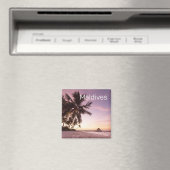 Aimant Maldives Ocean Indian Beach Sunset Island Souvenir (In Situ (Lave-vaisselle))