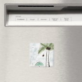 Aimant Malheurs carrés de noix de coco (In Situ (Lave-vaisselle))