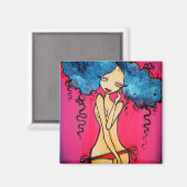 Aimant "Malibu" (Recto/Verso)