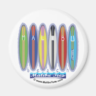 Aimant Malibu Beach Surboards