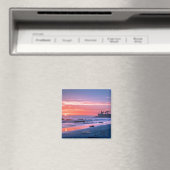 Aimant Malibu, CA, belle photo pittoresque, (In Situ (Lave-vaisselle))