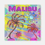 Aimant Malibu Joyeux et espoir (Devant)
