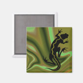 Aimant "Malibu Salamander" de Cheryl Daniels (Recto/Verso)