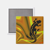 Aimant "Malibu Salamander" de Cheryl Daniels (Recto/Verso)