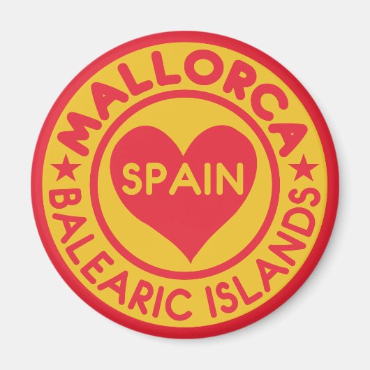 aimant MALLORCA Espagne (Devant)
