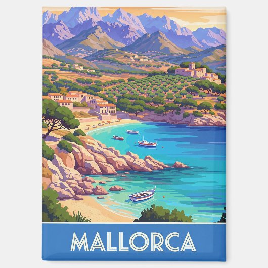 Aimant Mallorca Espagne Voyage (Recto)