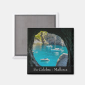 Aimant Mallorca Sa Calobra Bay Souvenir (Recto/Verso)