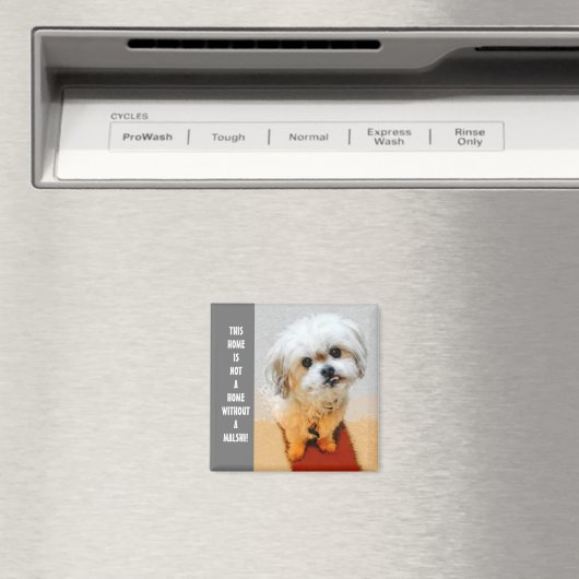 Aimant Malshi Avec Texte (In Situ (Lave-vaisselle))