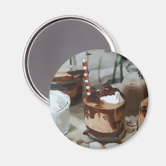 Aimant Malt au chocolat (Recto/Verso)