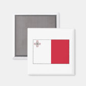 Aimant Malte FLAG International (Recto/Verso)
