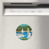 Aimant MALTESE 10 - Voiliers (In Situ (Lave-vaisselle))