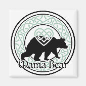 Aimant Mama Bear Celtic Circle of Love and Strength (Devant)
