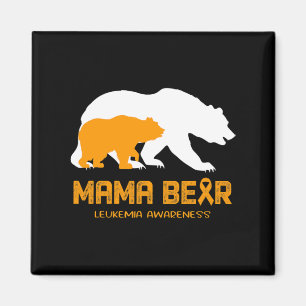 Aimant Mama Bear LEUKEMIA Sensibilisation Des Femmes Homm