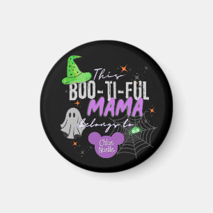 Aimant Mama Boo-ti-ful Appartient À L'Aimant Halloween