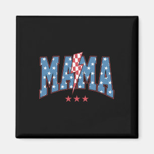Aimant Mama Dada Mini 4 juillet Famille Américaine Matchi