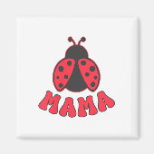Aimant Mama Ladybug First Birthday Girl Family Matching P (Devant)