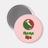 Aimant Mama Mia Italien (Recto/Verso)