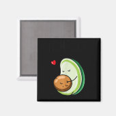 Aimant Mamacado Avocado Pregnant Mom Pregnancy Avo (Recto/Verso)