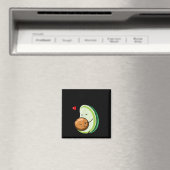 Aimant Mamacado Avocado Pregnant Mom Pregnancy Avo (In Situ (Lave-vaisselle))